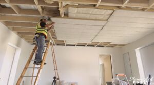 comment isoler un plafond déjà existant