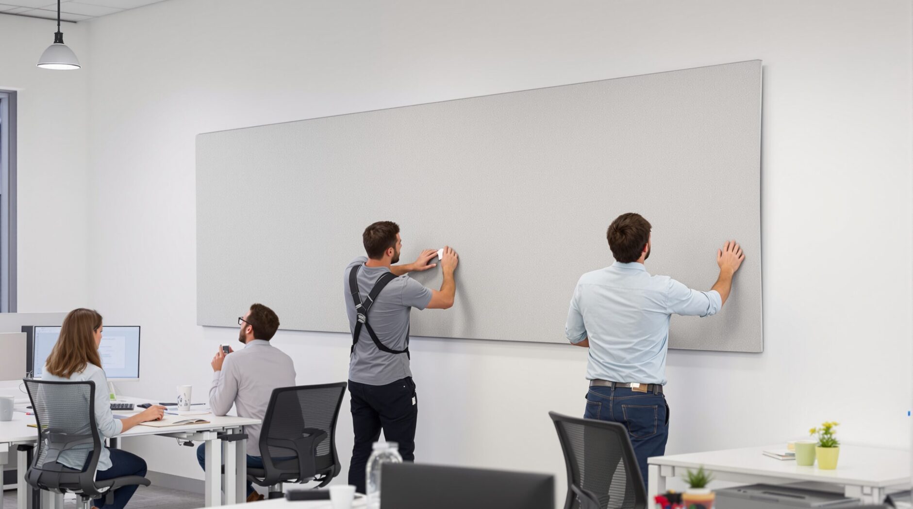 comment fixer des panneaux acoustiques